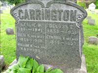 Carrington, Leslie W., Julia R. and William W